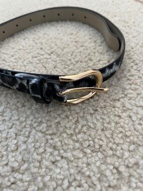 Animal Print Belt Women's